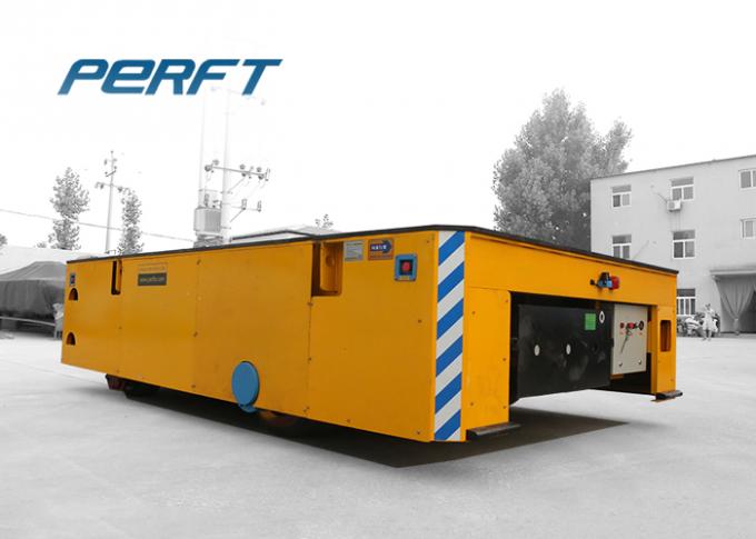 aterial Transfer Cart รถเข็นขนถ่ายแบตเตอรี่ขับเคลื่อนในโรงงานอุตสาหกรรมพื้นซีเมนต์