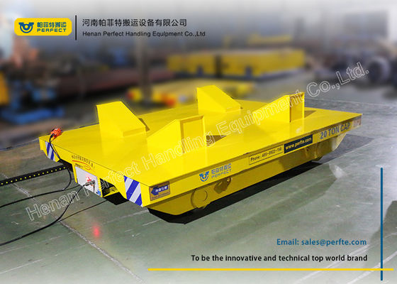 Heat Resistant Coil Transfer Trolley / Warehouse Carts Material Handling Equipment