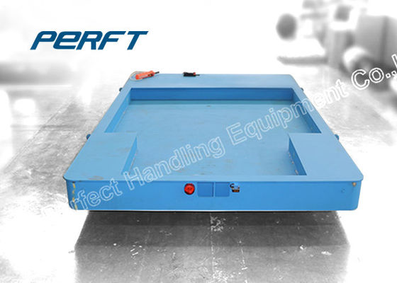 20 Ton Trackless Battery Transfer Cart , Industrial Transfer Vehicle With Weighing Function