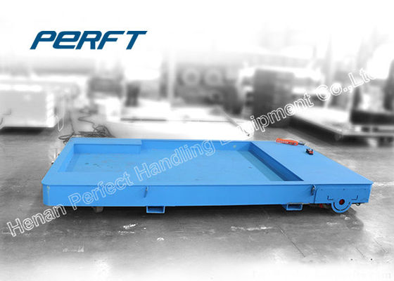 20 Ton Trackless Battery Transfer Cart , Industrial Transfer Vehicle With Weighing Function